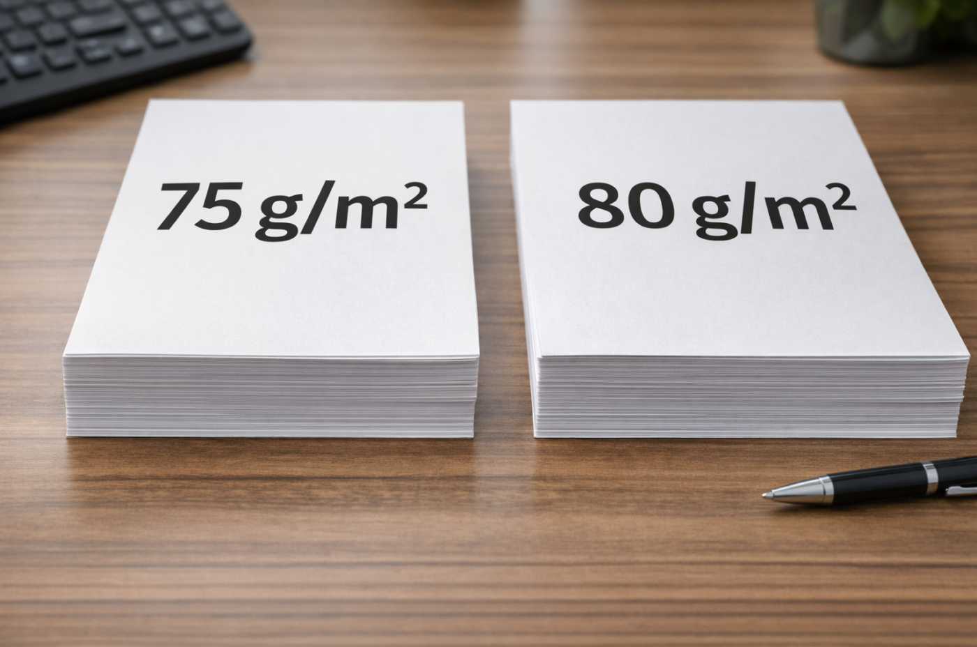 Differenza tra carta A4 75 gr e 80 gr