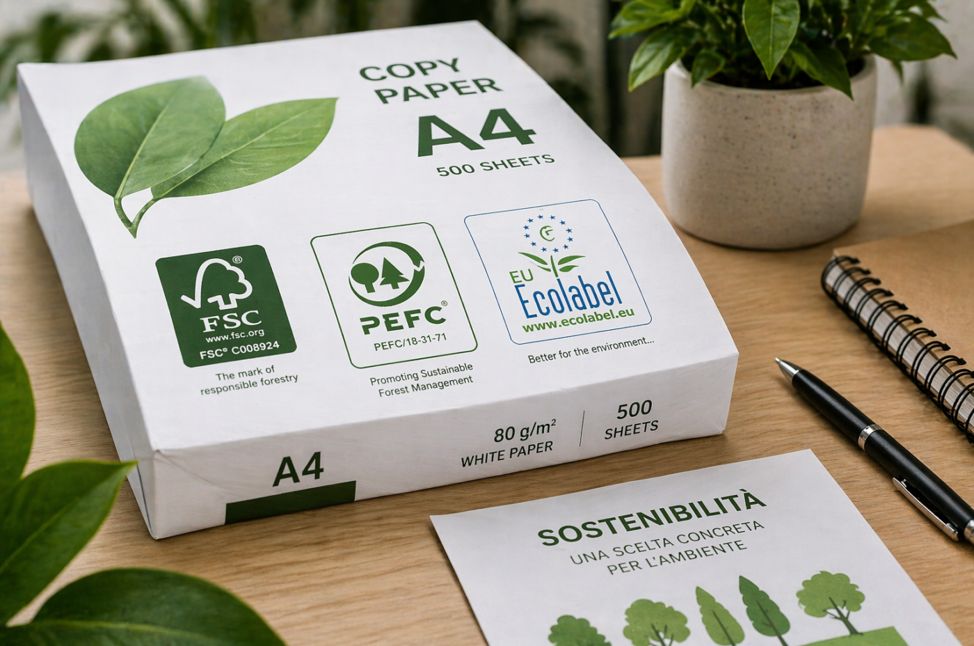 Certificazioni FSC, PEFC ed Ecolabel: cosa significano davvero