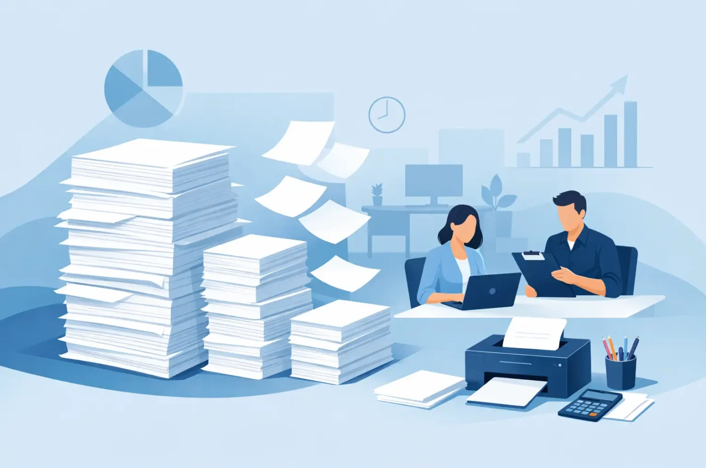 Quanta carta serve a un ufficio?